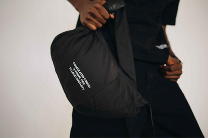 ISA MINI PUFFER BAG, BLACK